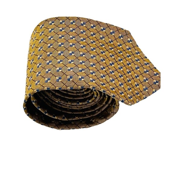 Brooks Brothers 346 Men’s Tie Multi Colored Pure Silk Textured USA 3.5 Wide - Picture 4 of 8